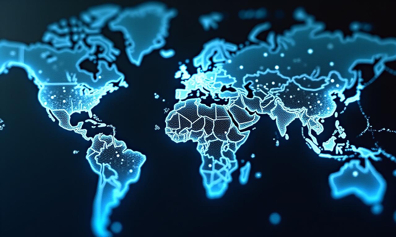 Global logistics and news visualization